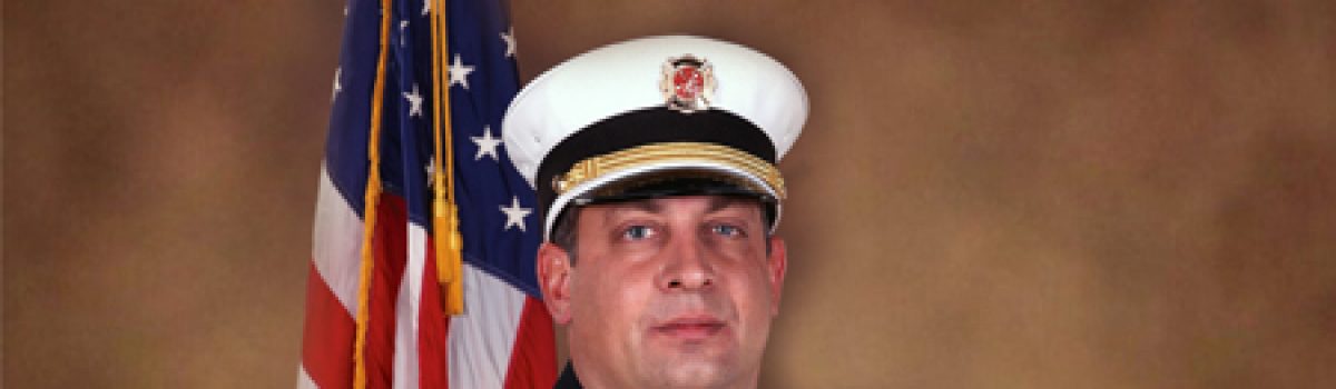 Fire Chief Necklaus honored