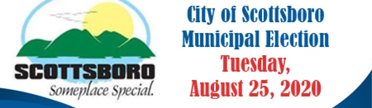 Scottsboro municipal election set for August 25