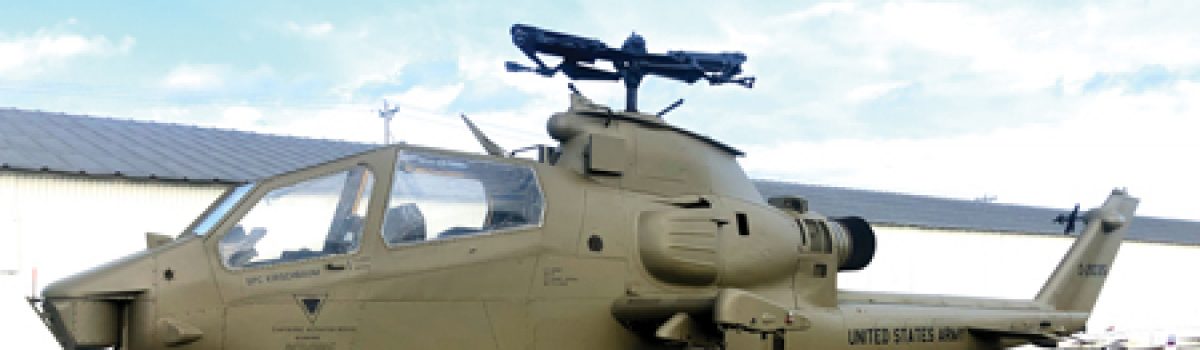 U.S. Army Cobra helicopter restored for VMPJC