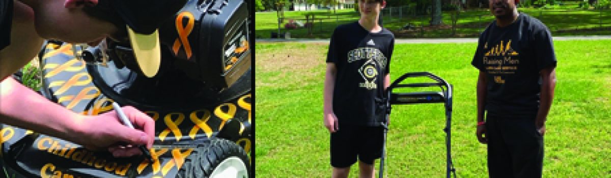 Local childhood cancer survivor represents Alabama