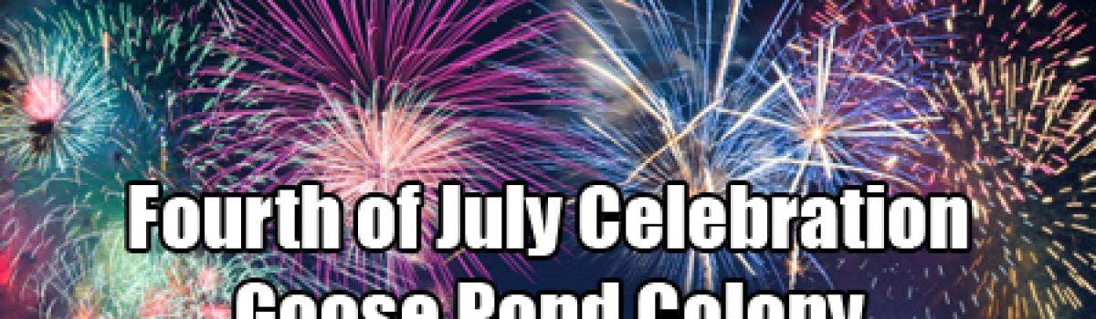 Goose Pond to host 42nd annual July 4th celebration